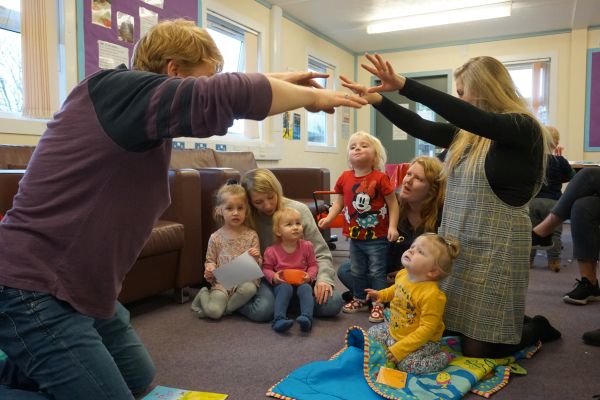 Storytelling at Family Group