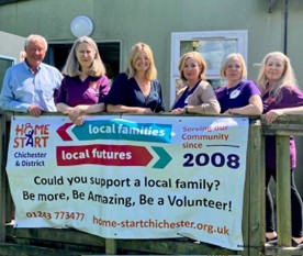 High Sheriff and Home-Start staff